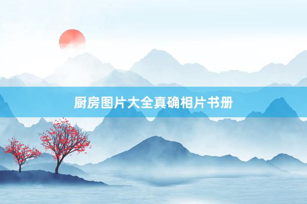厨房图片大全真确相片书册